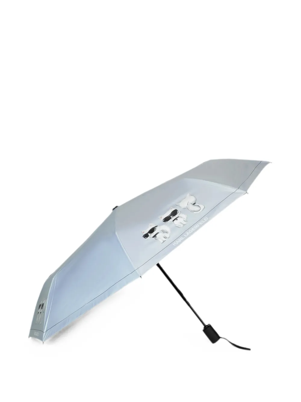 Karl Lagerfeld Ikonik Choupette umbrella - Blau