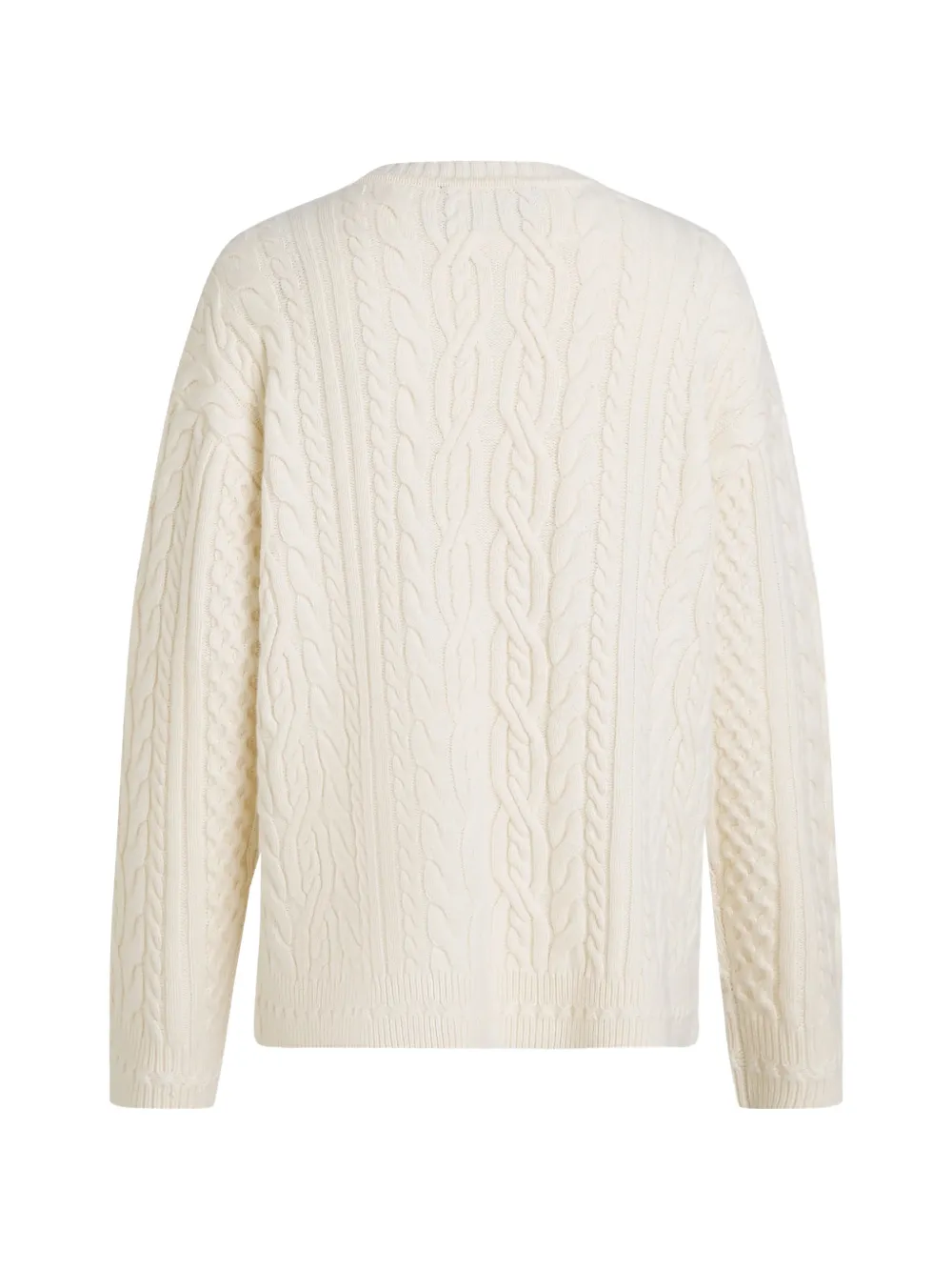 Karl Lagerfeld Grofgebreide trui Beige
