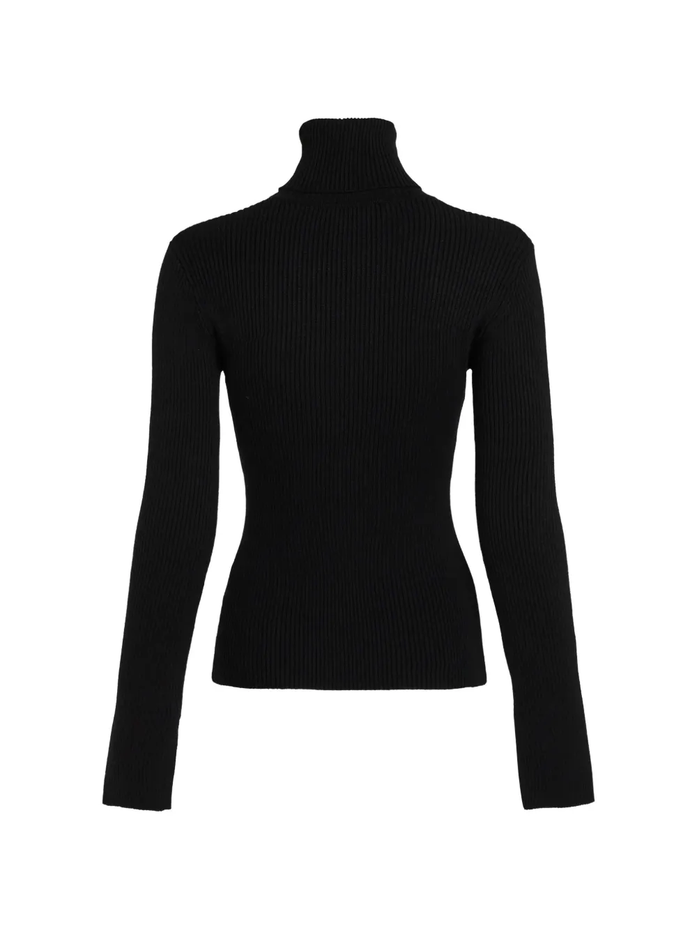 Karl Lagerfeld Jeans lightweight roll-neck sweater Zwart