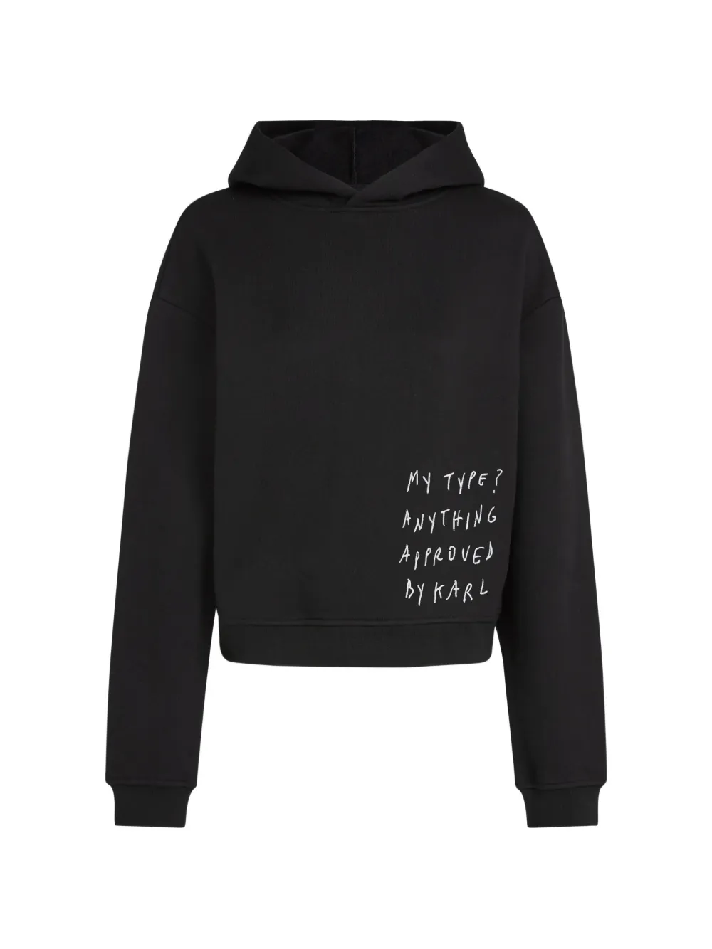 Karl Lagerfeld Jeans x Pietro Terzini Felpa con cappuccio - Nero