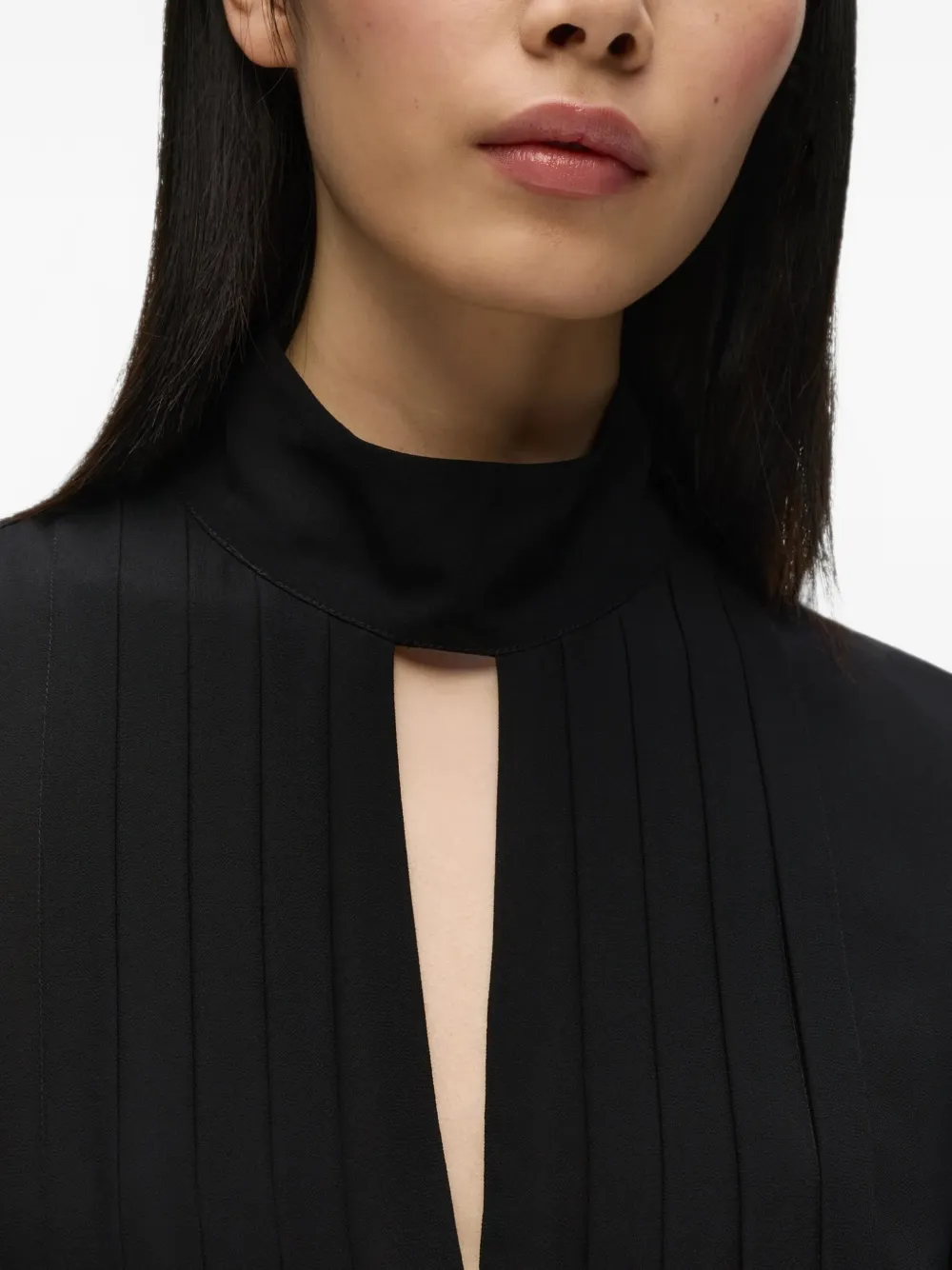 Karl Lagerfeld Geplooid jumpsuit Zwart