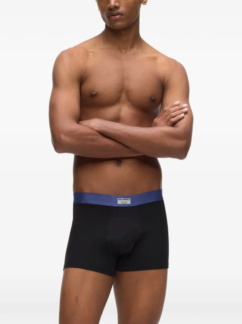 Karl Lagerfeld Zeven boxershorts Zwart