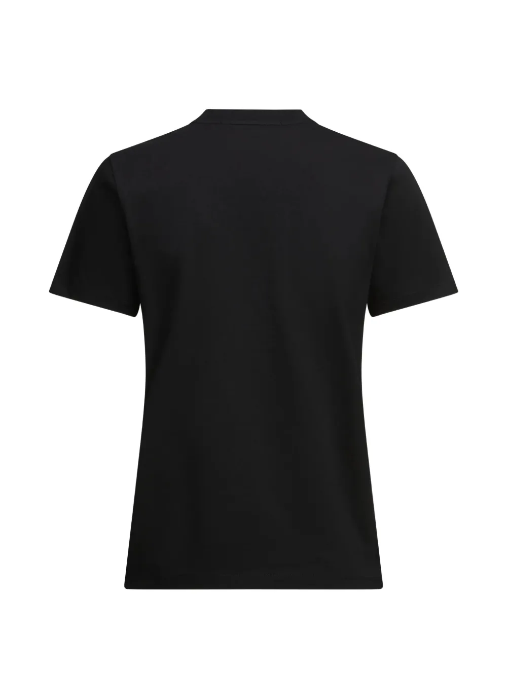 Karl Lagerfeld T-shirt met knoopdetail Zwart