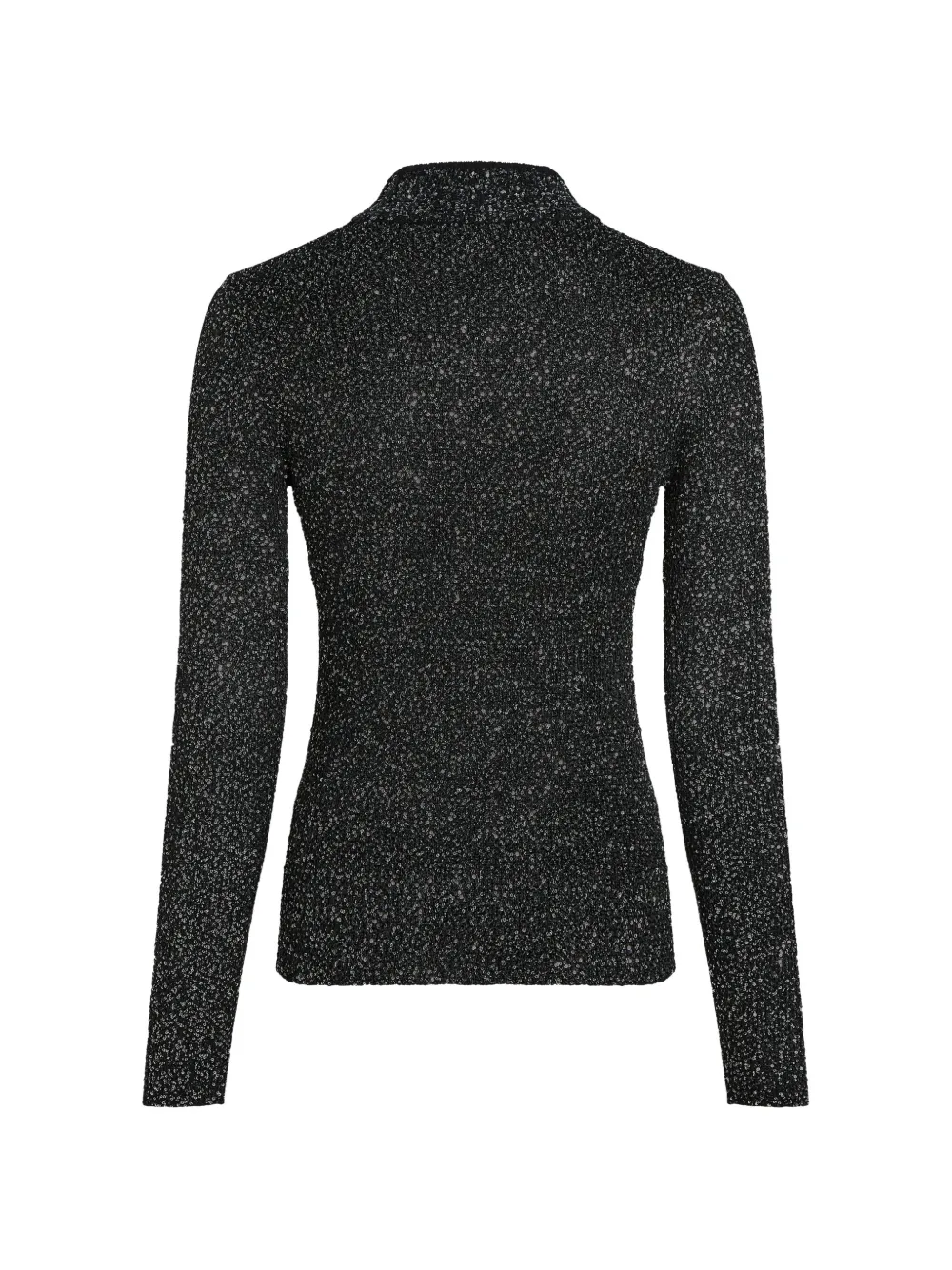 Karl Lagerfeld Top met pailletten Grijs