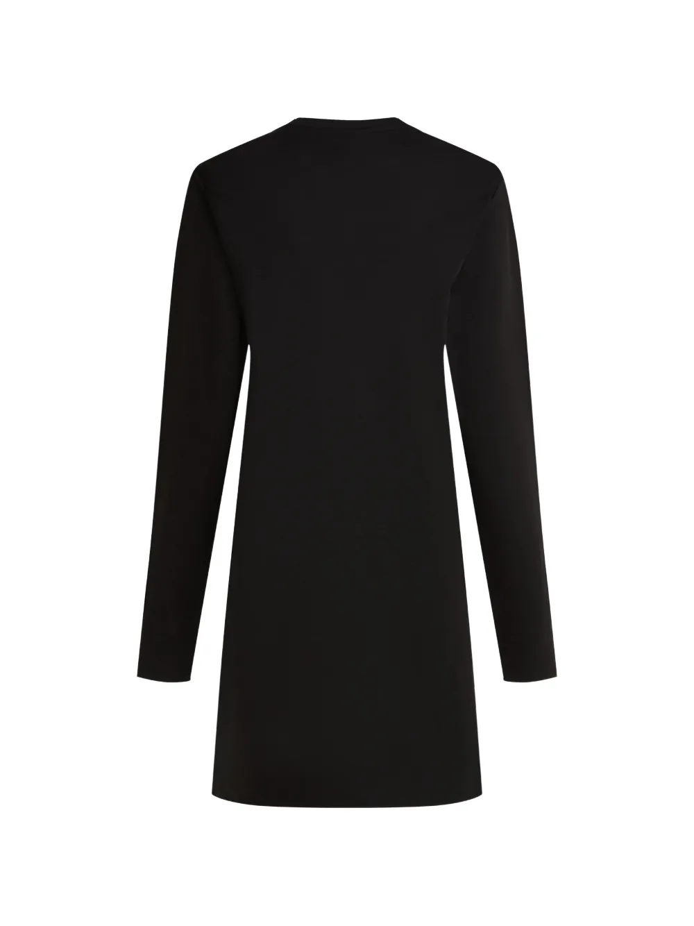Karl Lagerfeld Jeans cut-out jersey dress Zwart