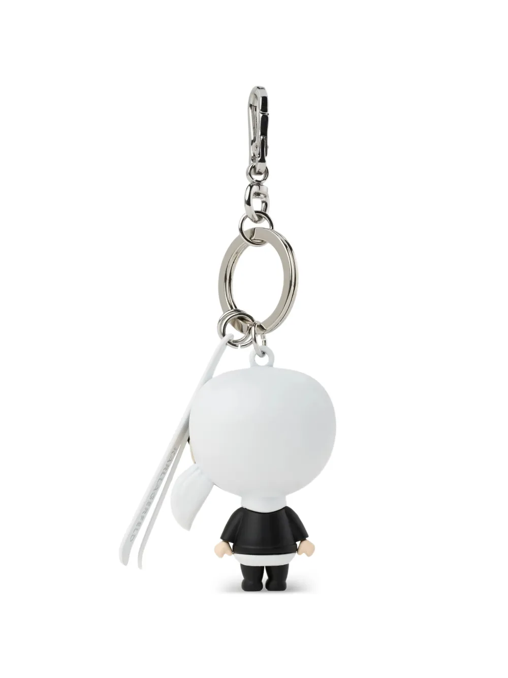 Karl Lagerfeld Ikon ski-sleutelhanger Wit