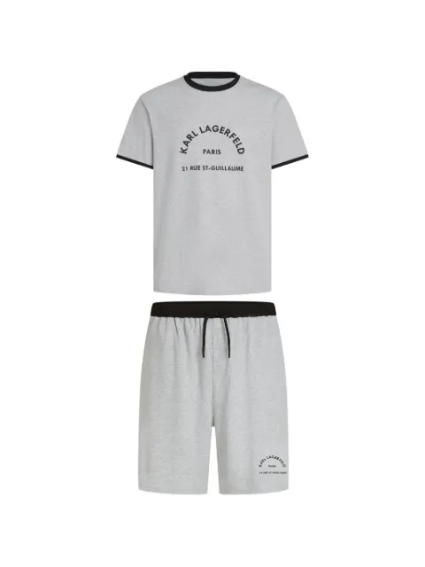 Karl Lagerfeld Rue St-Guillaume short pajama set
