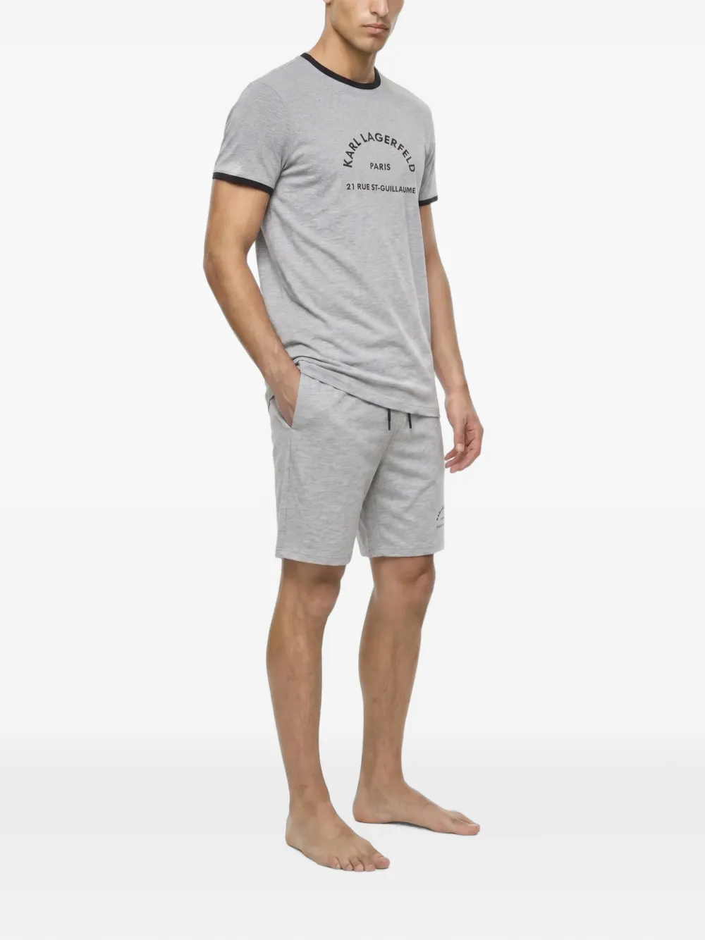 Karl Lagerfeld Rue St-Guillaume pyjama Grijs
