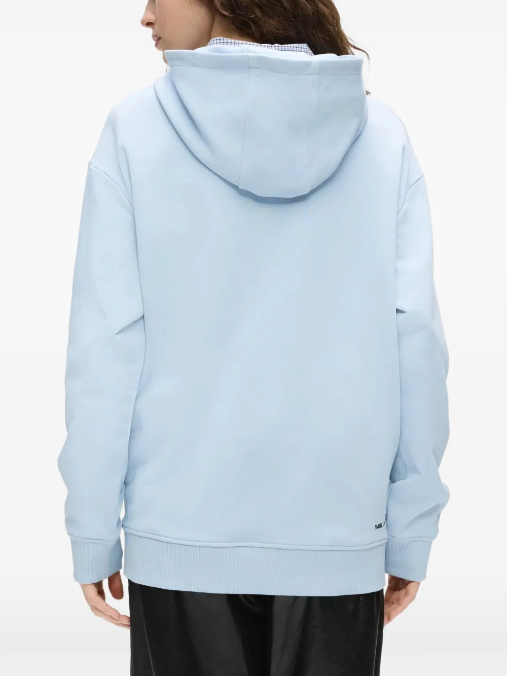 Karl Lagerfeld Ikon Choupette hoodie Blauw