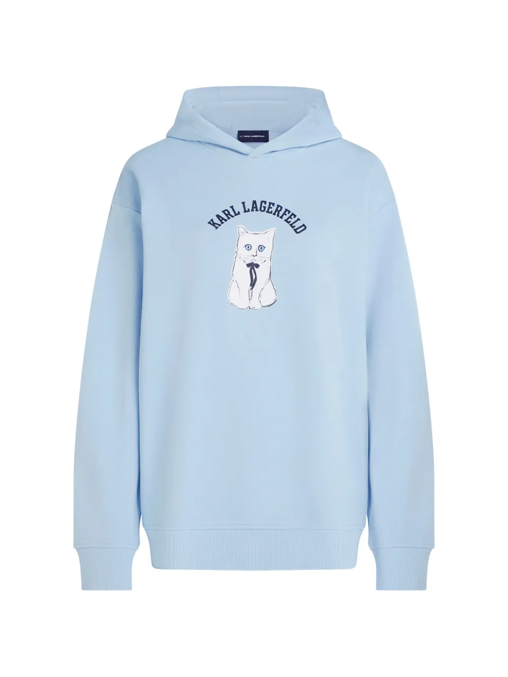 Karl Lagerfeld Ikon Choupette Hoodie - Blau