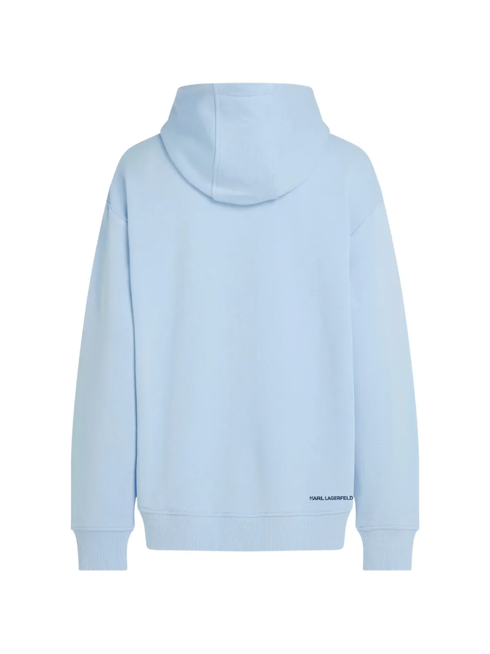 Karl Lagerfeld Ikon Choupette hoodie Blauw