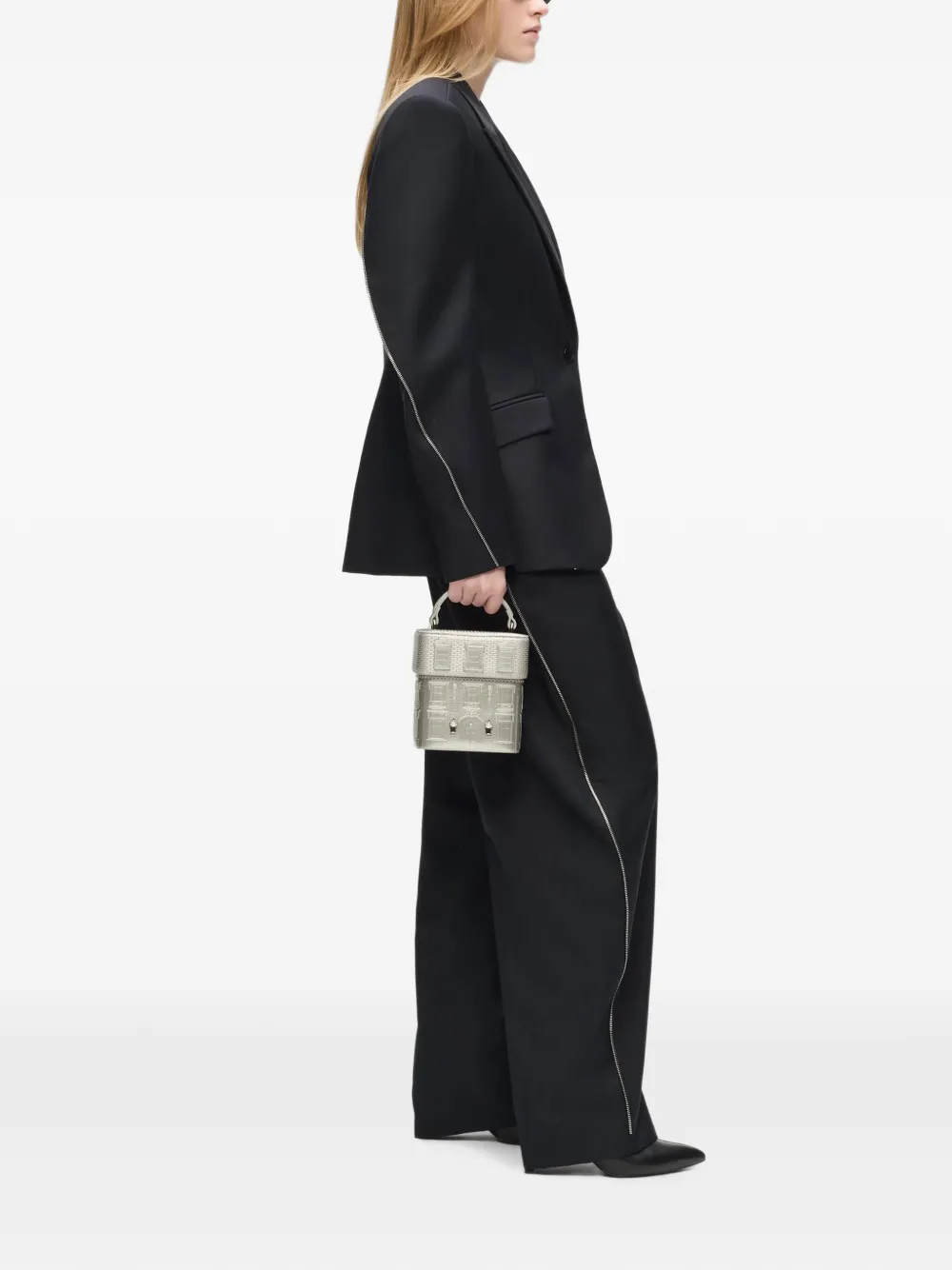 Karl Lagerfeld Borsa a tracolla Rue St-Guillaume Maison - Argento