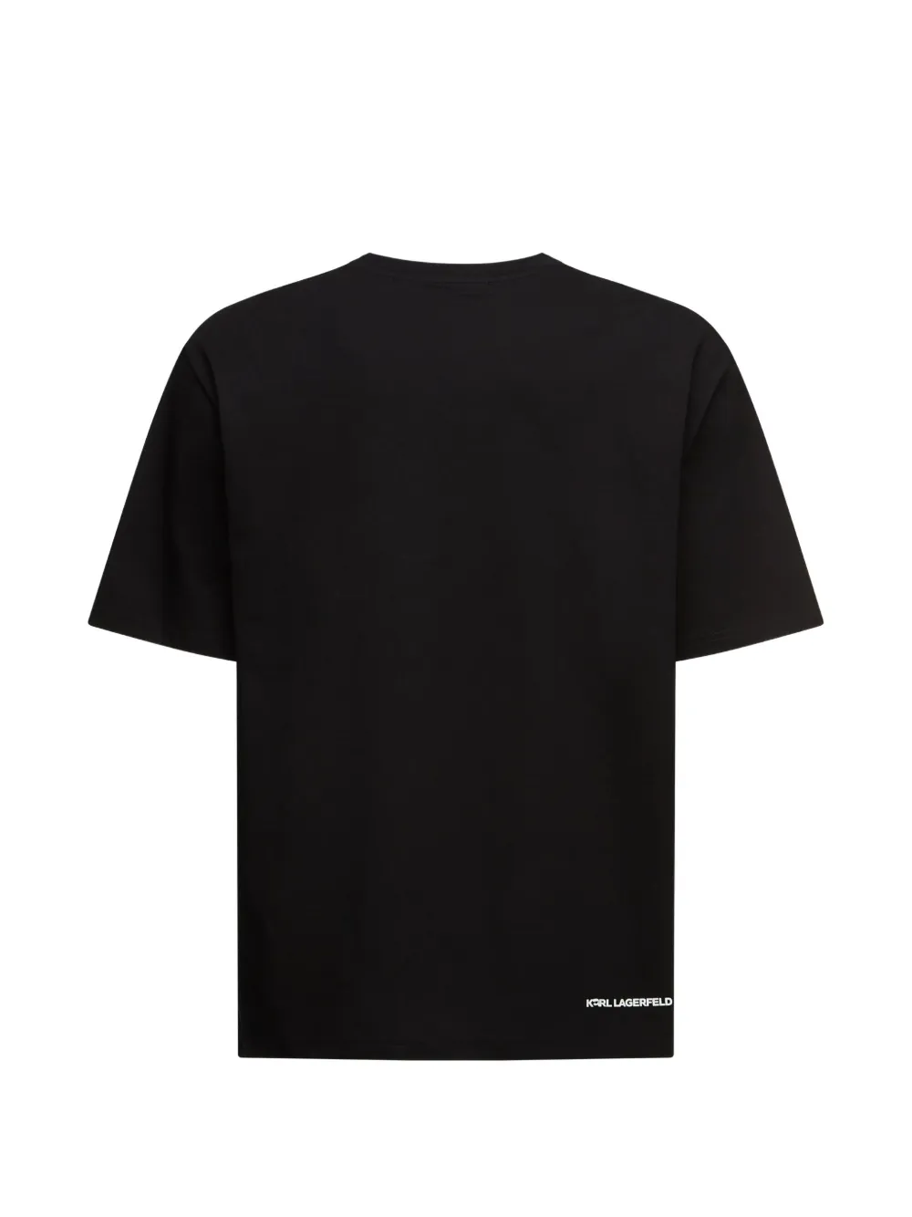 Karl Lagerfeld Ikon Karl T-shirt Zwart