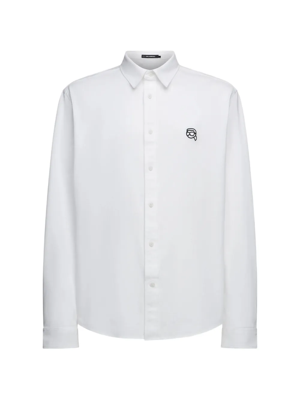 Karl Lagerfeld Ikon overhemd met knopen Wit