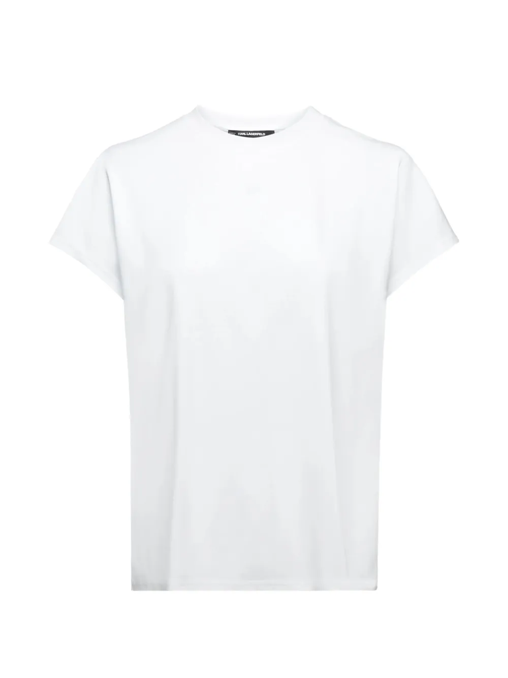 Karl Lagerfeld capped sleeve T-shirt - Bianco