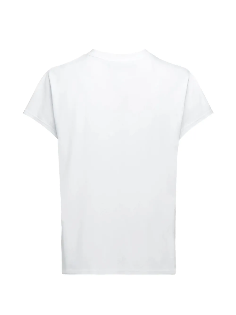 Karl Lagerfeld capped sleeve T-shirt Wit