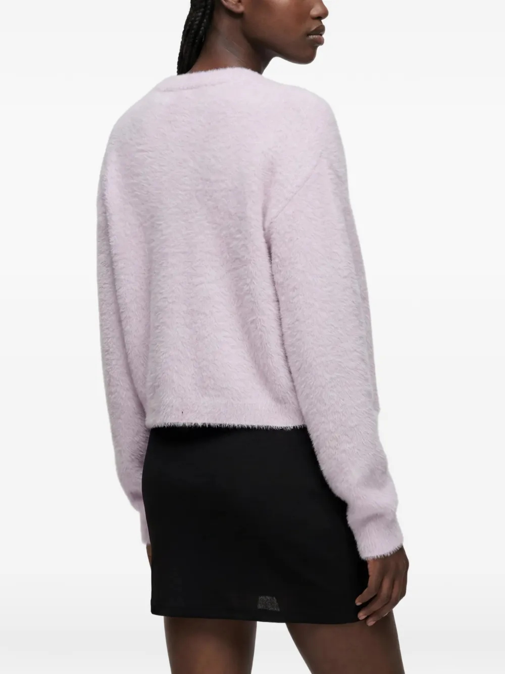 Karl Lagerfeld Jeans Vest met logodetail Roze