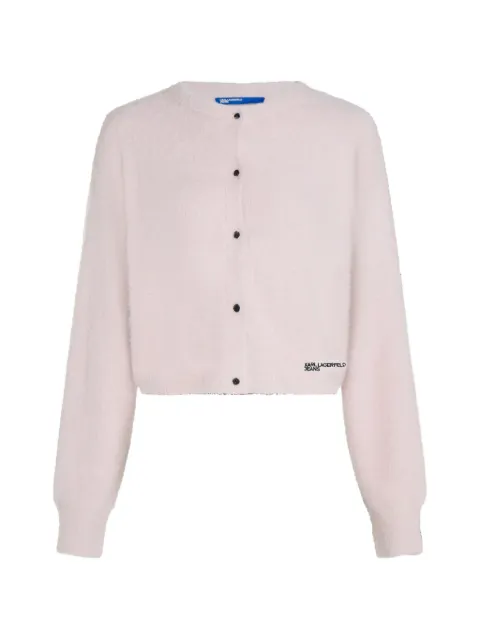 Karl Lagerfeld Jeans cárdigan con detalle del logo