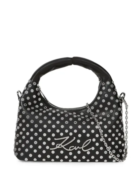 Karl Lagerfeld K/Soiree mini studded top handle bag