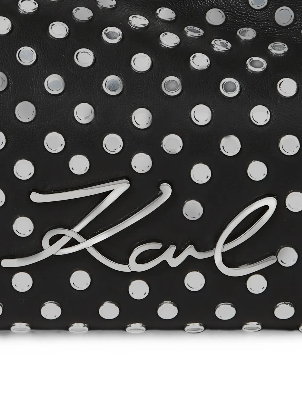 Karl Lagerfeld K Soiree Signature mini-crossbodytas Zwart