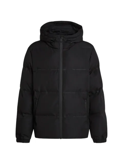 Karl Lagerfeld Jeans logo puffer jacket