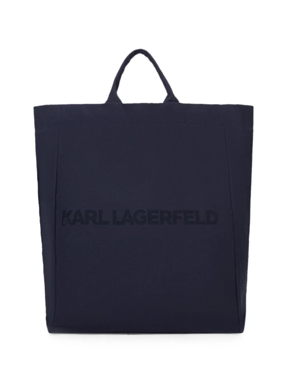 Karl Lagerfeld Grote shopper met logo Blauw