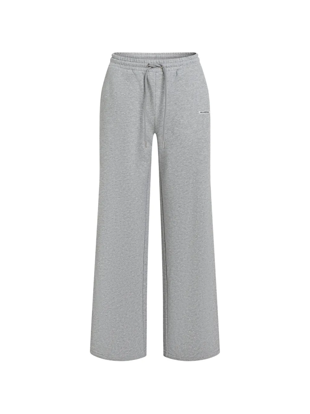 Karl Lagerfeld rhinestone loungewear pants - Grigio