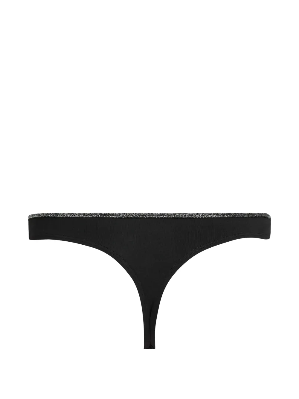 Karl Lagerfeld Drie Ikon string met glitters Zwart