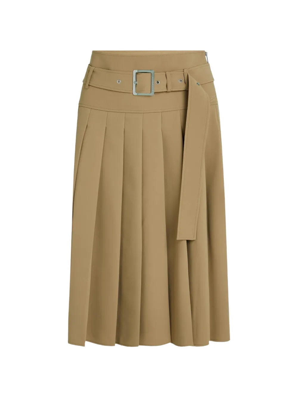 Karl Lagerfeld Midi-plooirok Beige