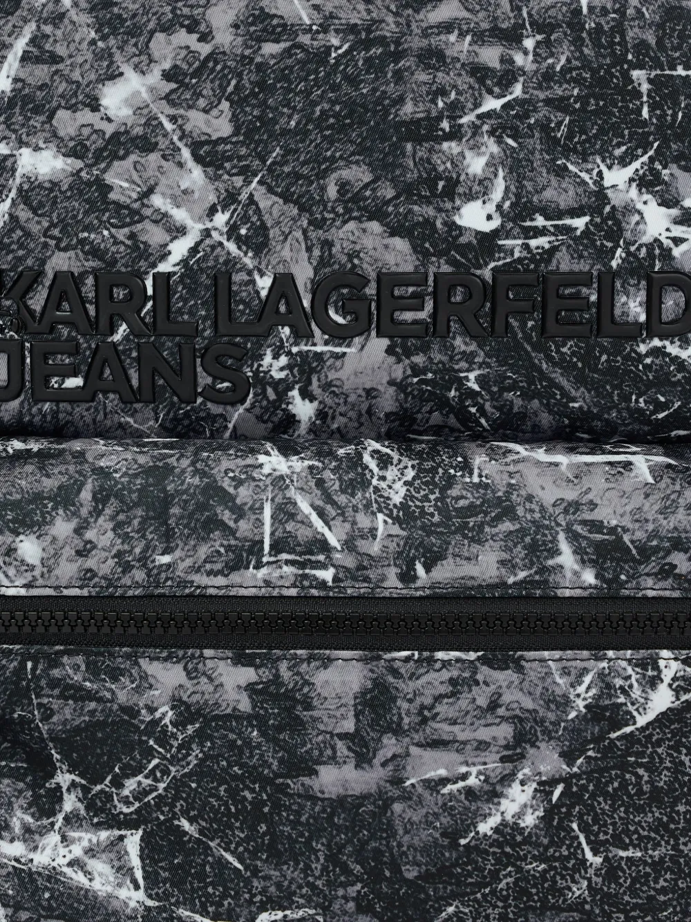 Karl Lagerfeld Jeans Rugzak met logo-print Zwart