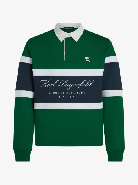 Karl Lagerfeld sudadera Ikon tipo polo