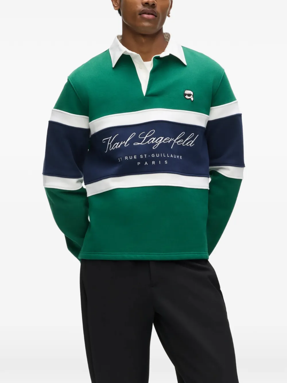 Karl Lagerfeld Ikon poloshirt Groen