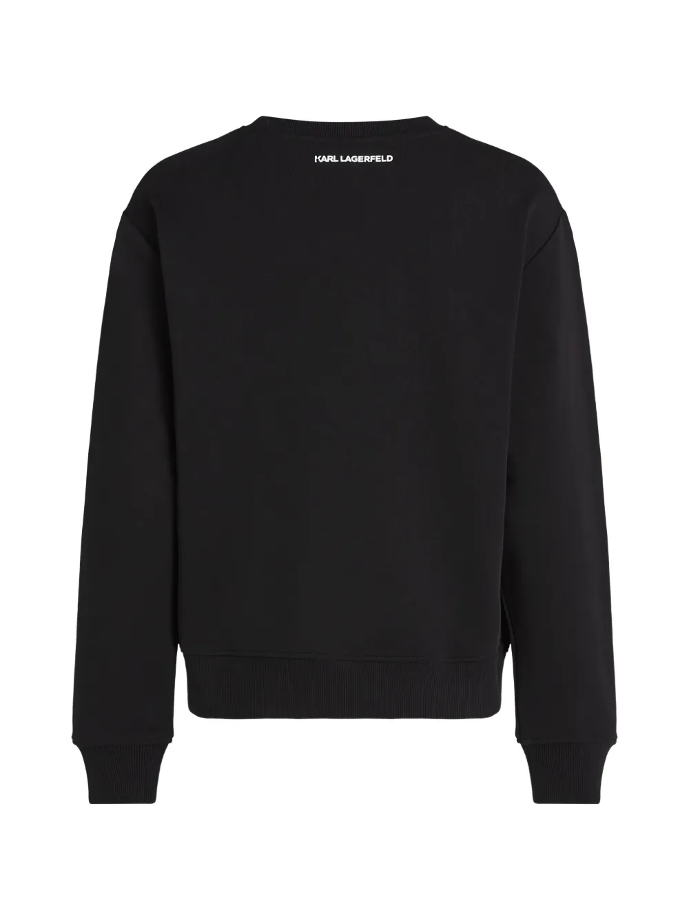 Karl Lagerfeld Ikon blouse met stras Zwart