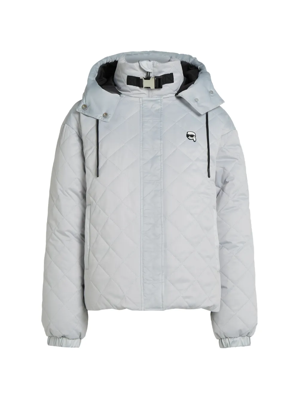 Karl Lagerfeld Gesteppte Ikon Jacke - Grau