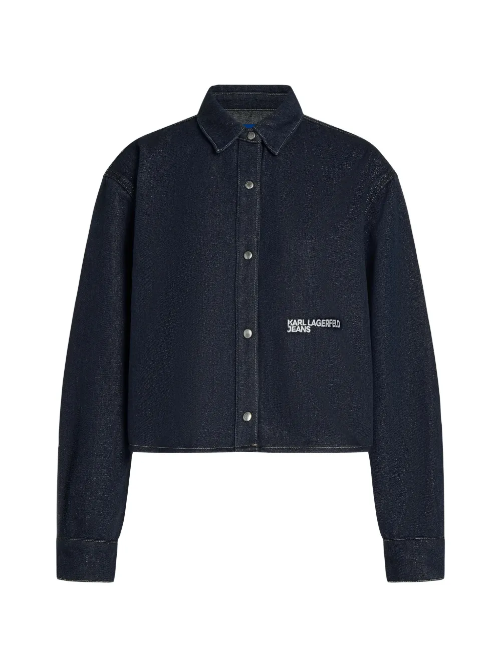 Karl Lagerfeld Jeans Kastiges Jeanshemd - Blau