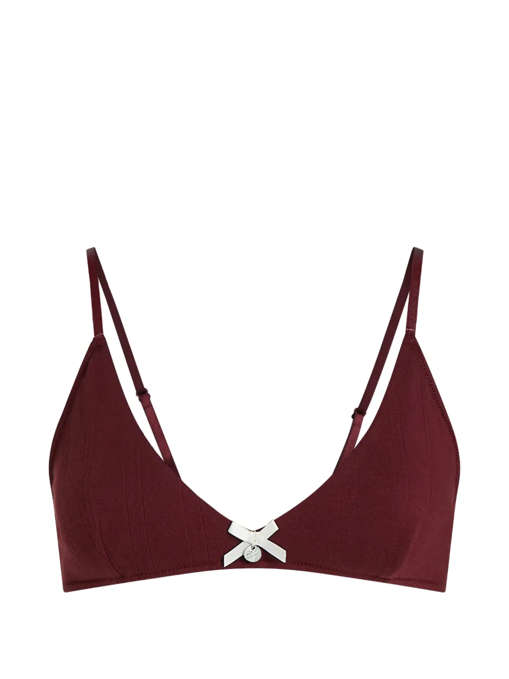 Karl Lagerfeld Bralette Autograph - Rosso