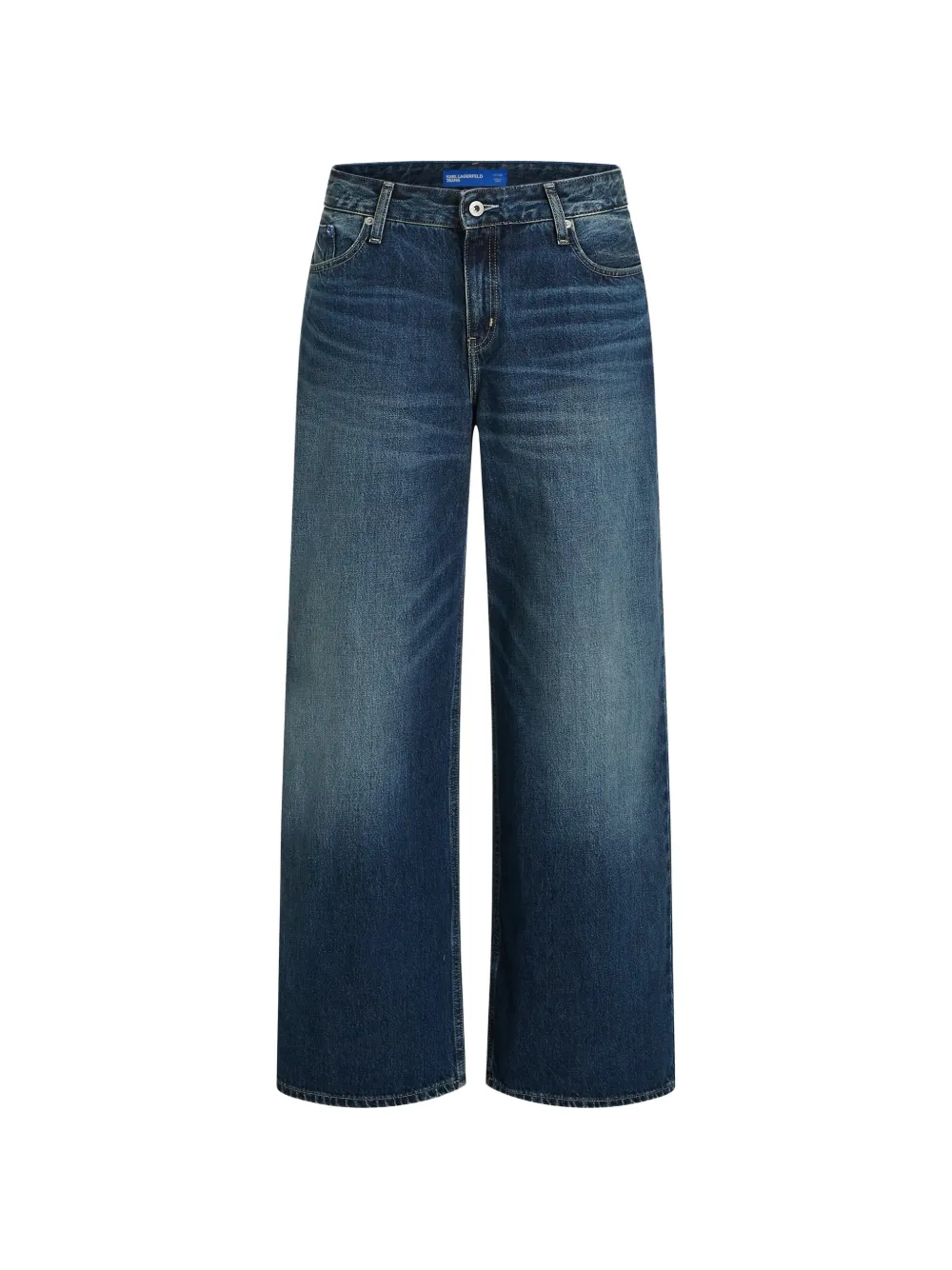 Karl Lagerfeld Jeans Weite Jeans - Blau