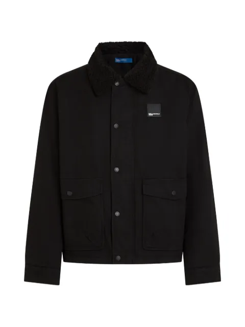 Karl Lagerfeld Jeans coated cotton jacket