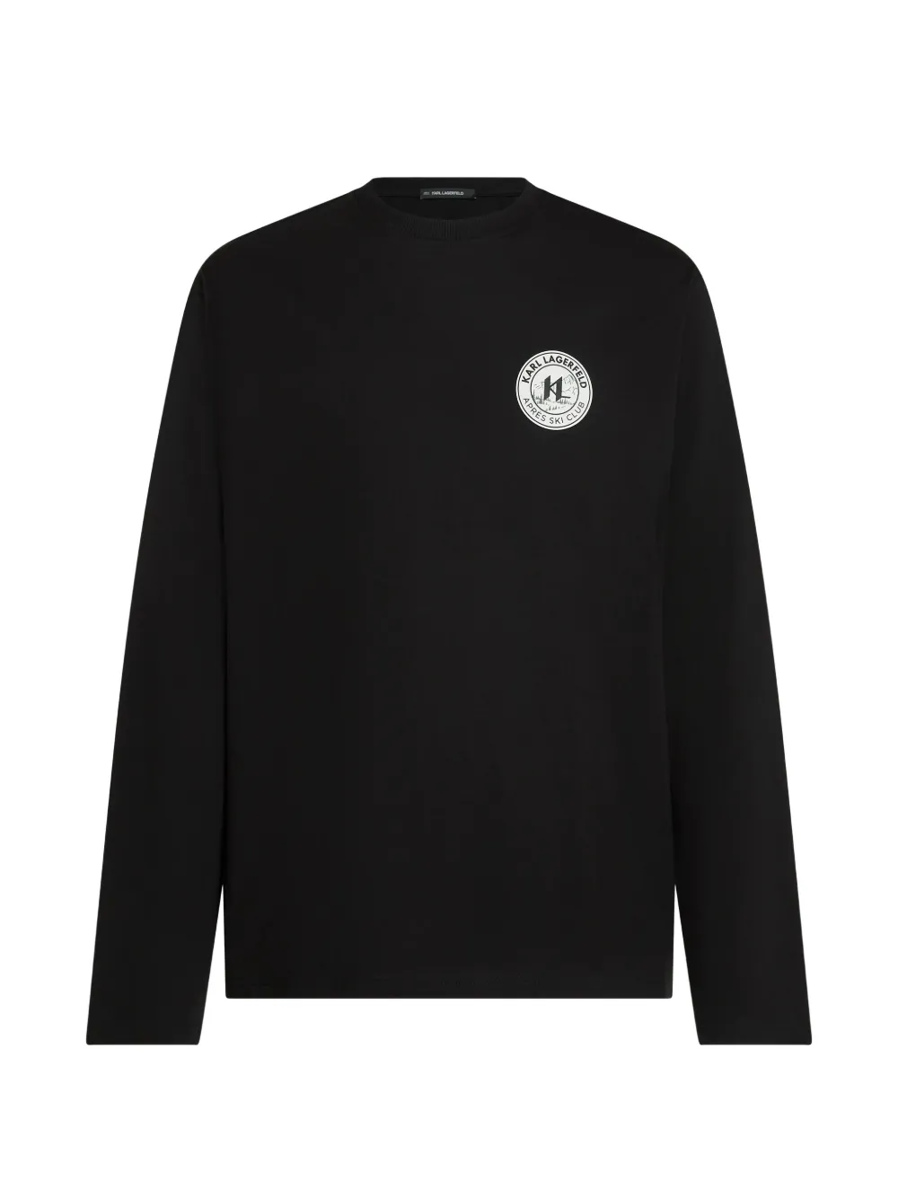 Karl Lagerfeld Après Ski Club long-sleeved T-shirt - Nero