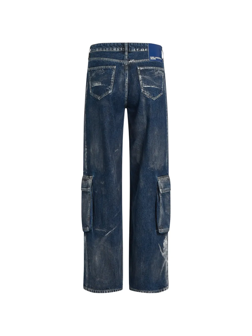 Karl Lagerfeld Jeans Cargo broek Blauw