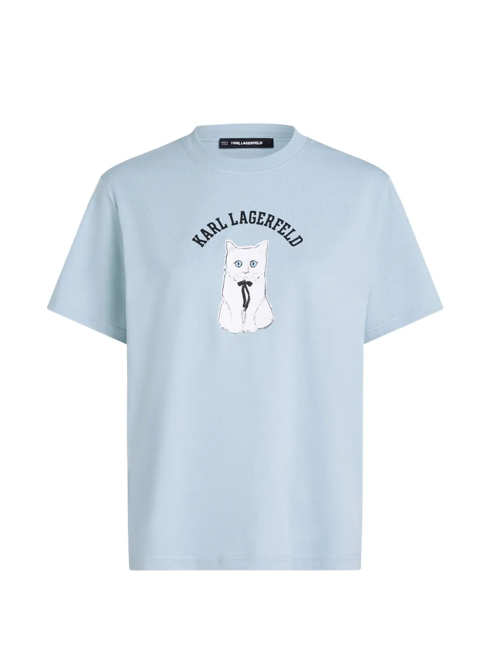 Karl Lagerfeld 'Ikonik Choupette' T-Shirt - Blau