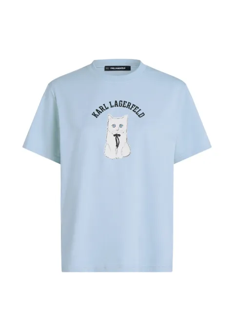 Karl Lagerfeld playera con motivo Ikonik Choupette