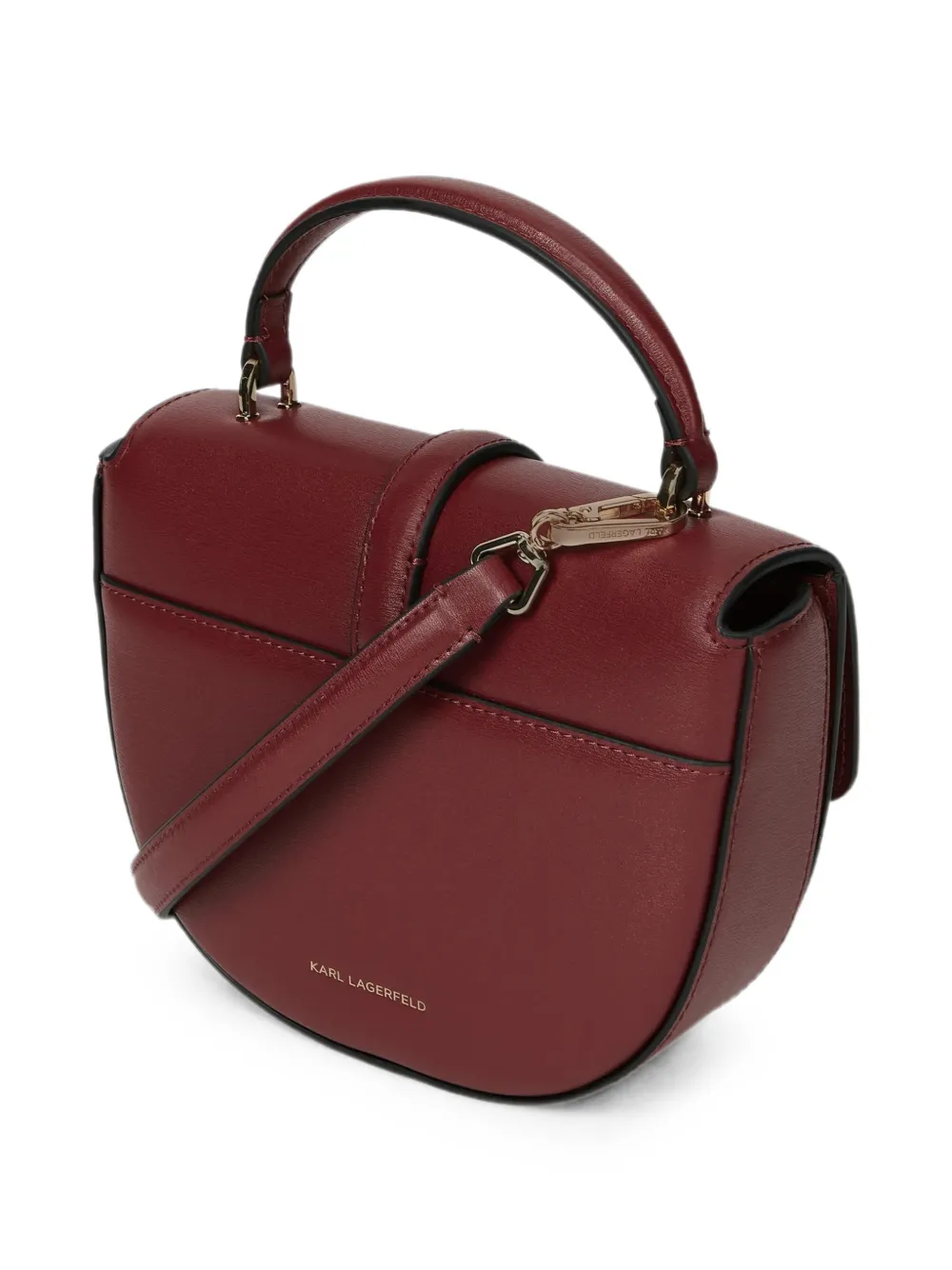 Karl Lagerfeld K Autograph crossbodytas met handvat Rood