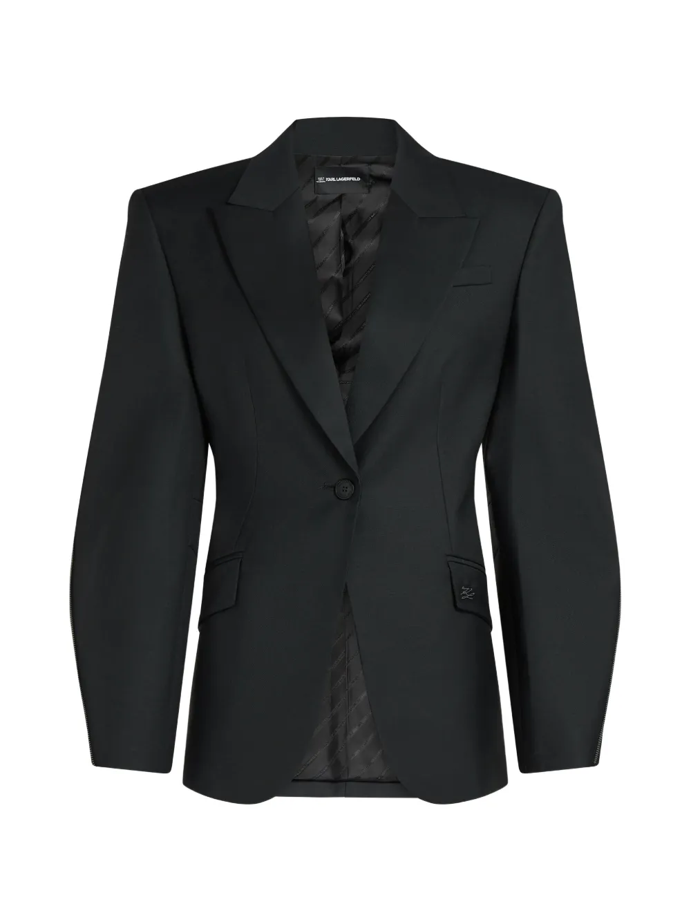 Karl Lagerfeld Blazer sartoriale - Nero