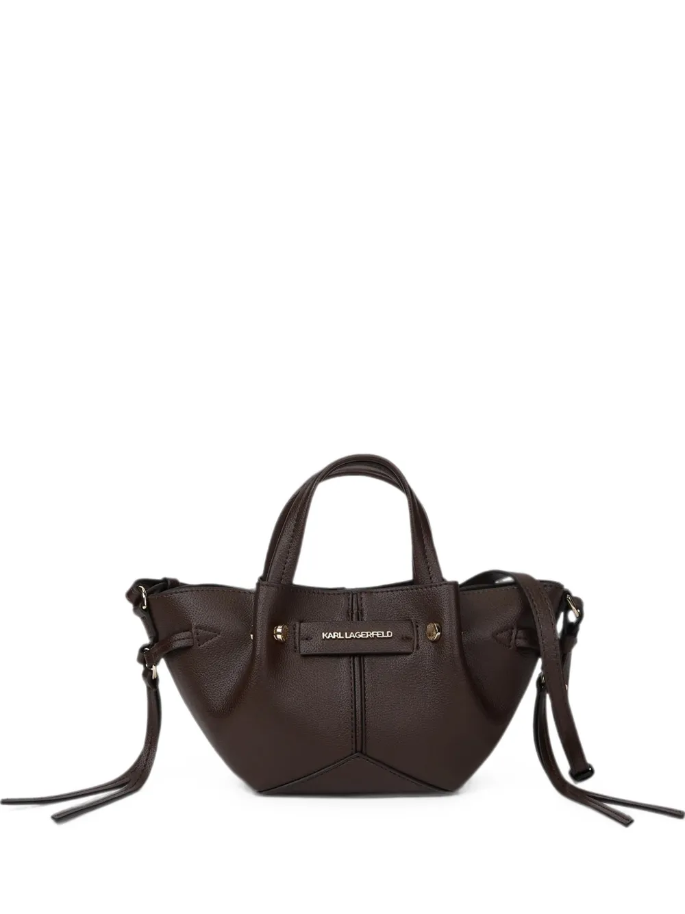 Karl Lagerfeld Borsa tote K/Pierced mini - Marrone