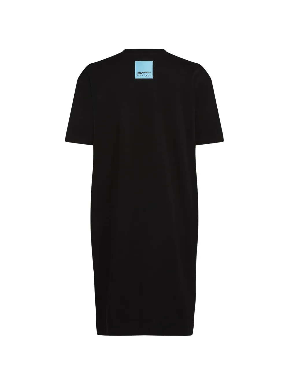 Karl Lagerfeld Jeans x Pietro Terzini T-shirtjurk Zwart