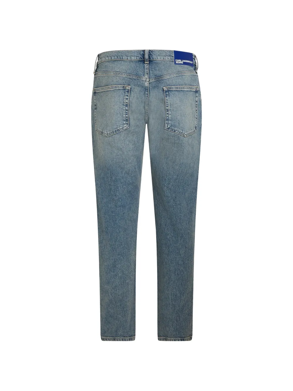 Karl Lagerfeld Jeans tapered jeans Blauw
