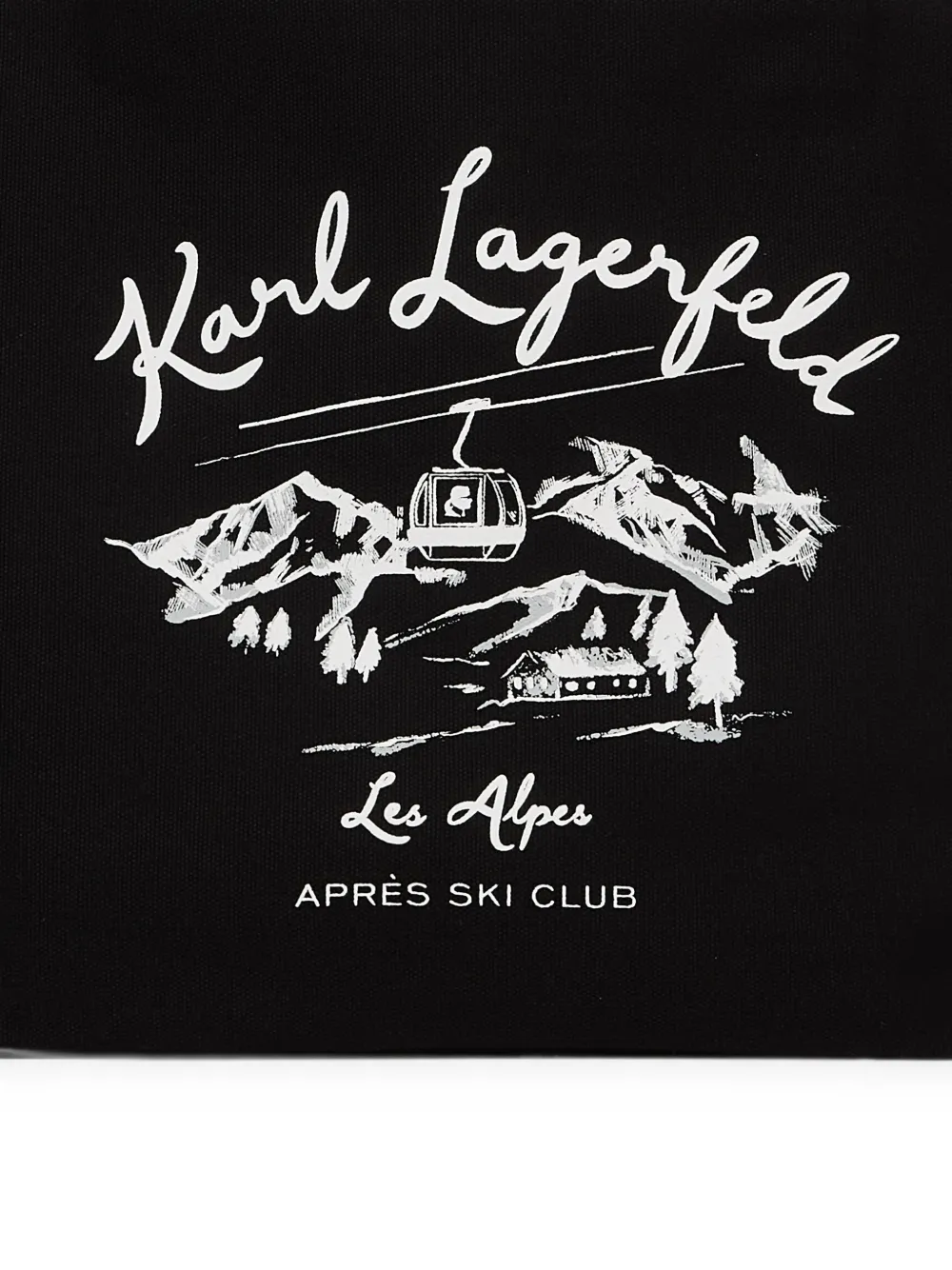 Karl Lagerfeld K Essential après-ski shopper Zwart