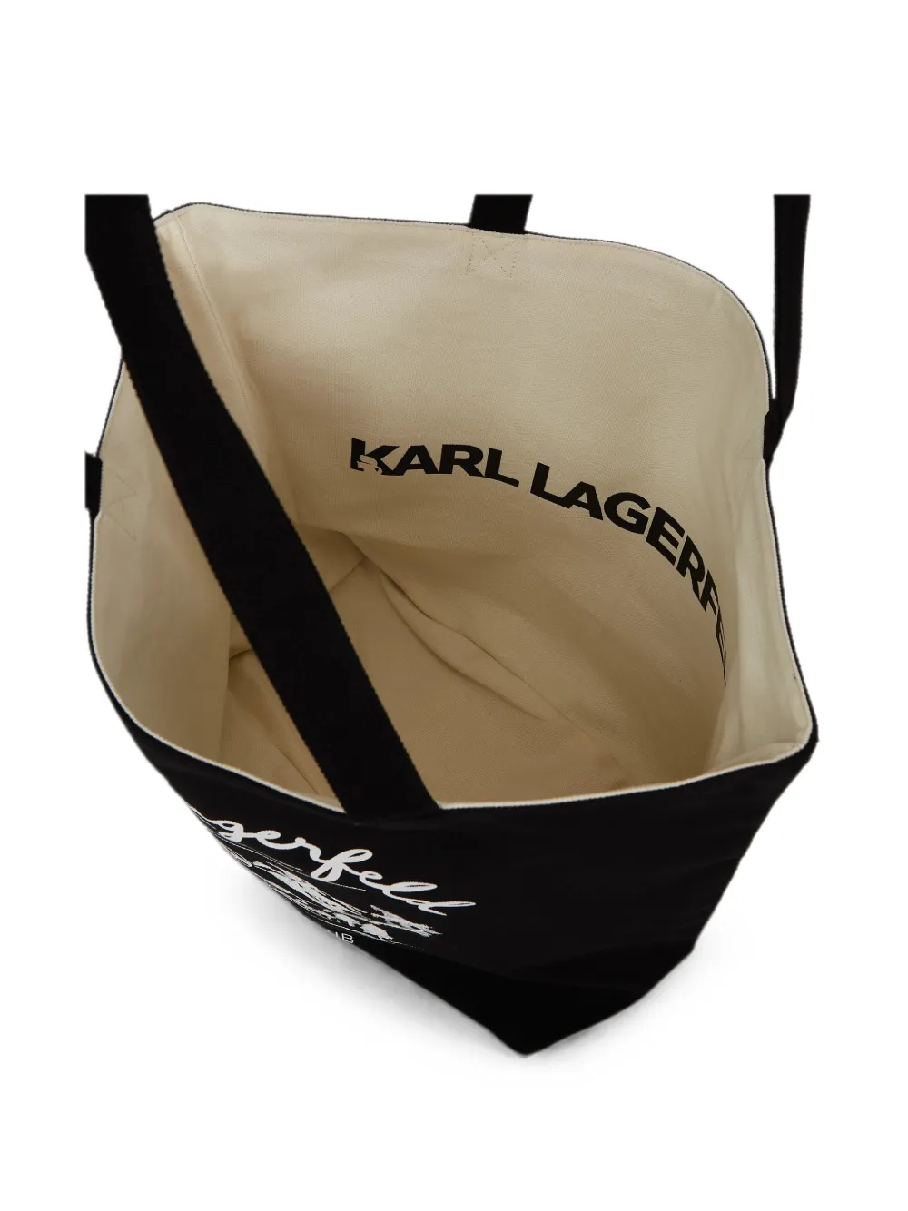 Karl Lagerfeld K Essential après-ski shopper Zwart