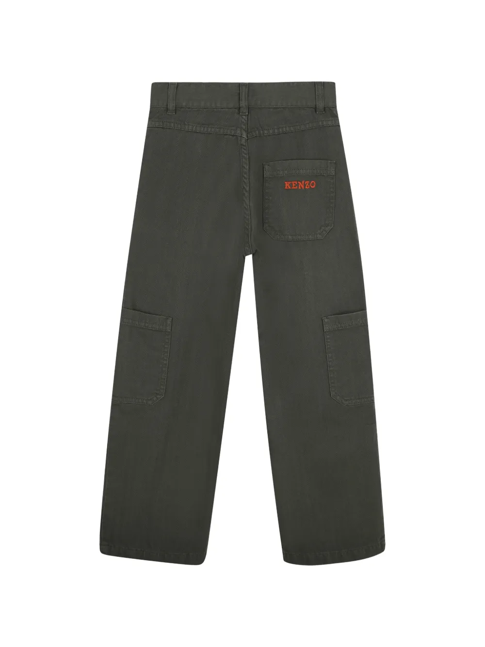 Kenzo Kids Trainingsbroek met geborduurd logo Groen